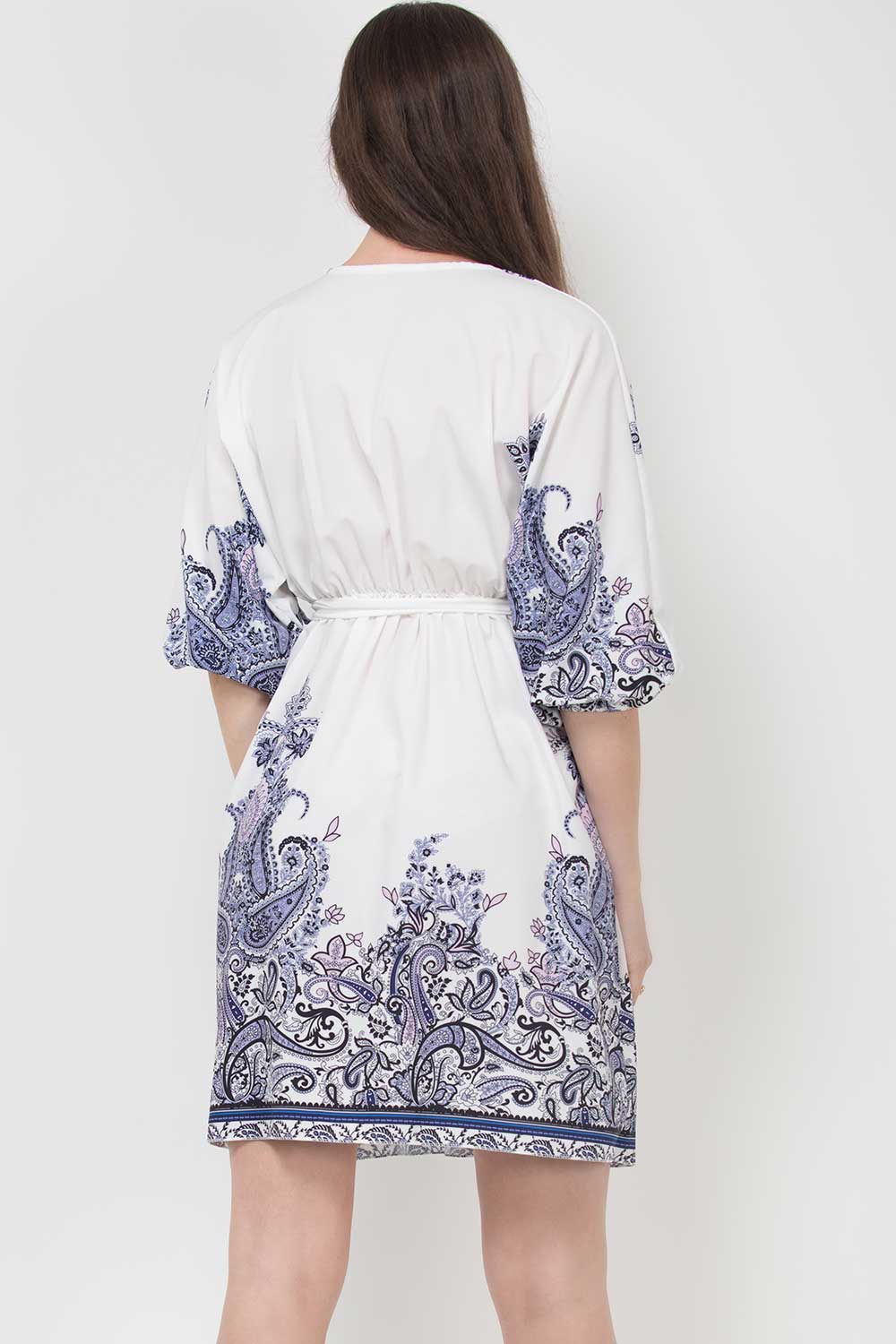 paisley print dress