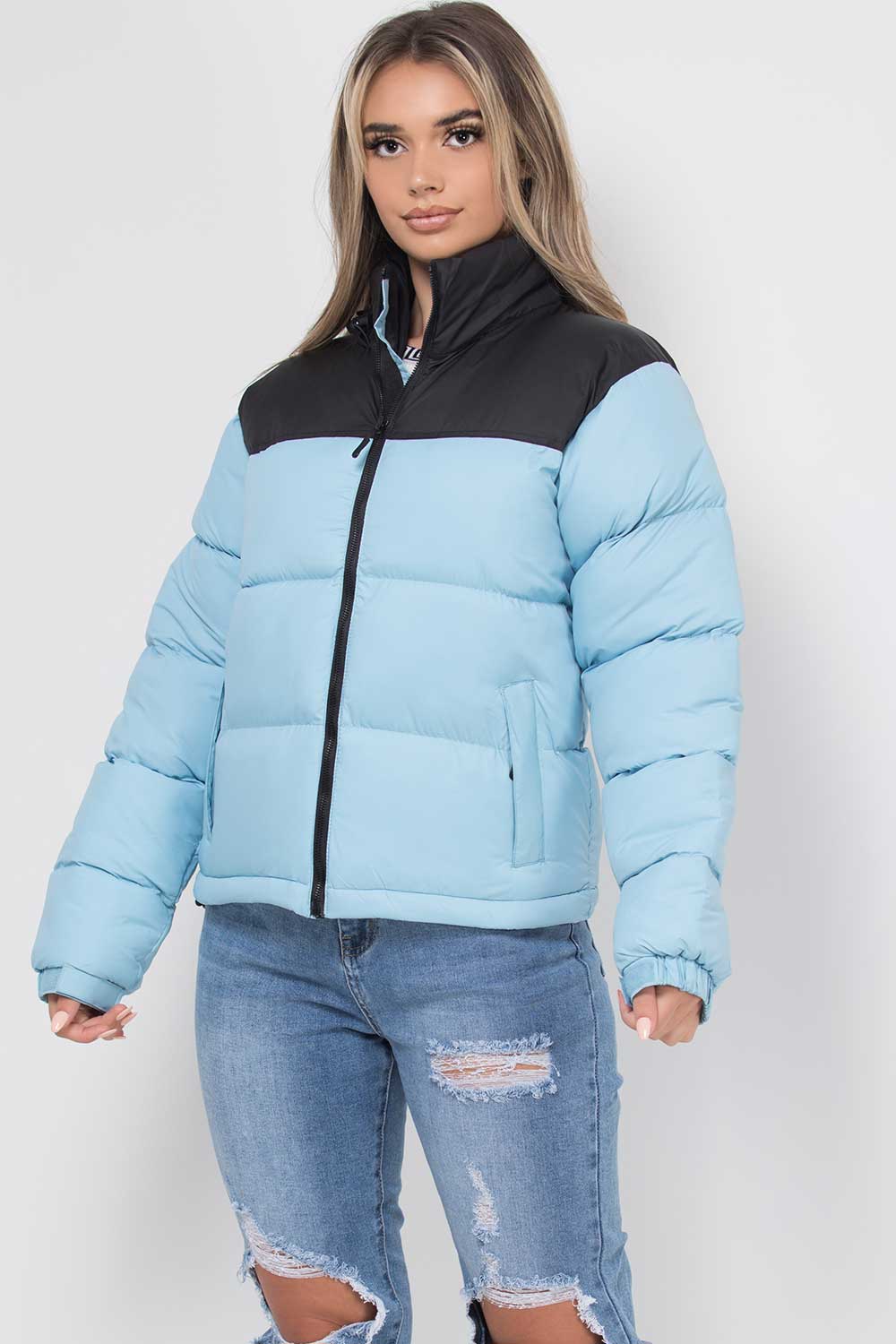 short padded puffer jacket