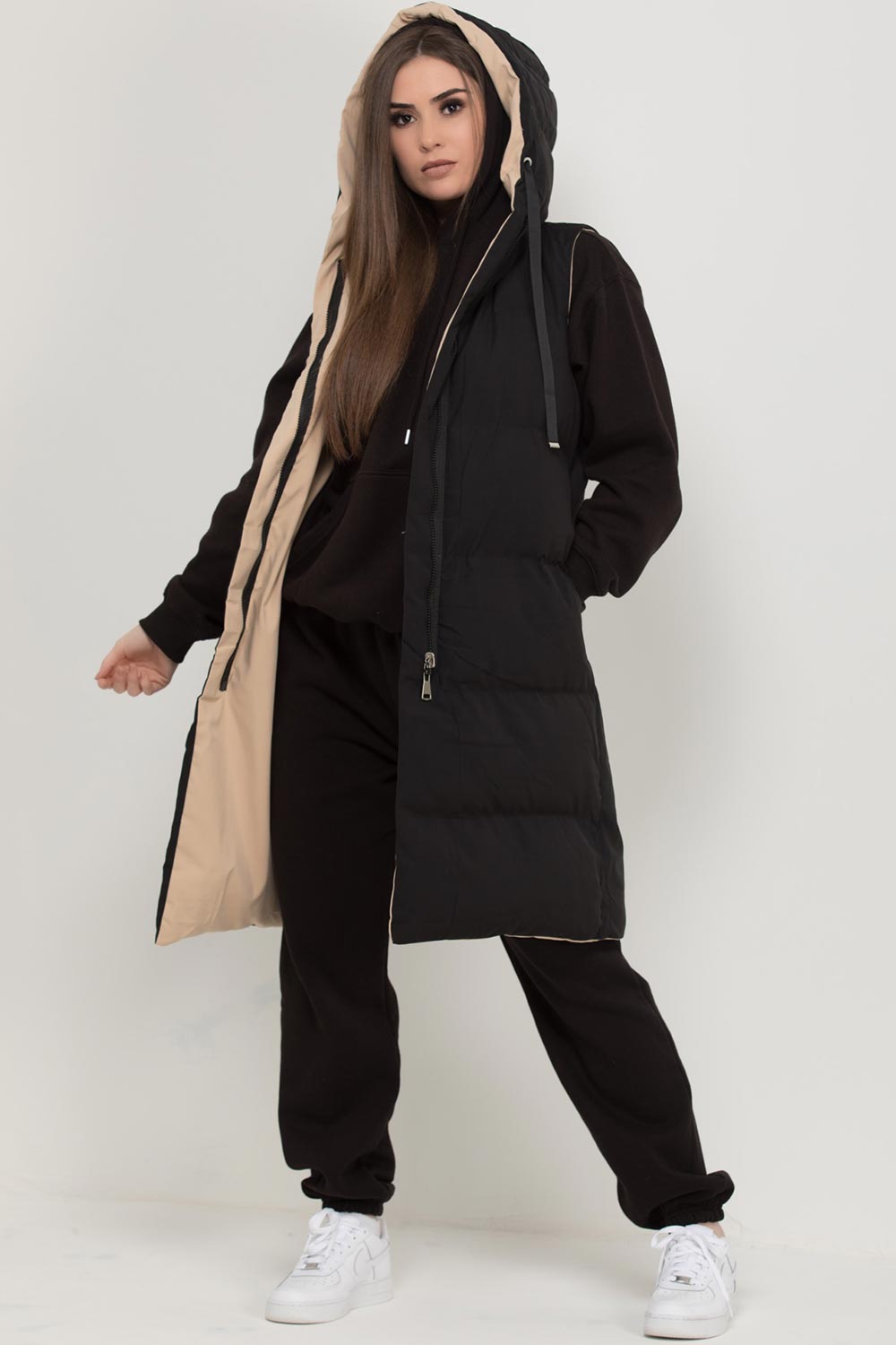 padded gillet reversible