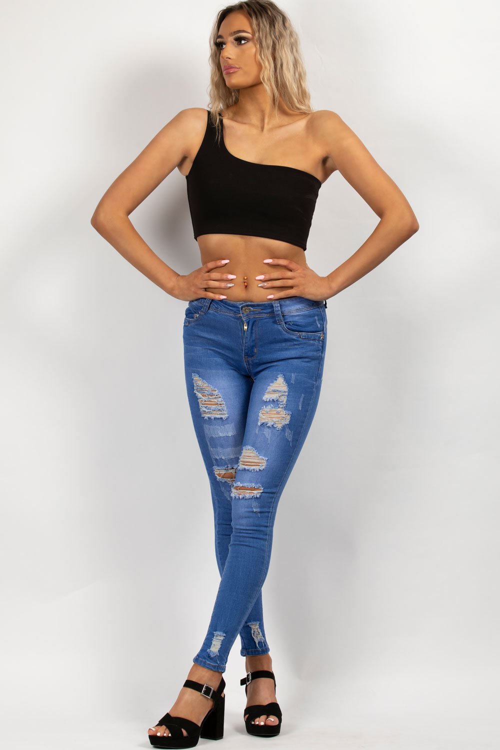 black festival crop top styledup fashion