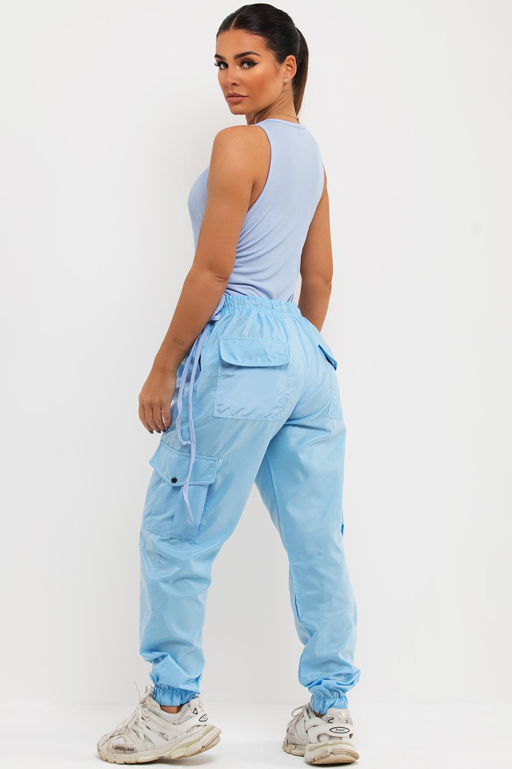 high leg ribbed bodysuit top