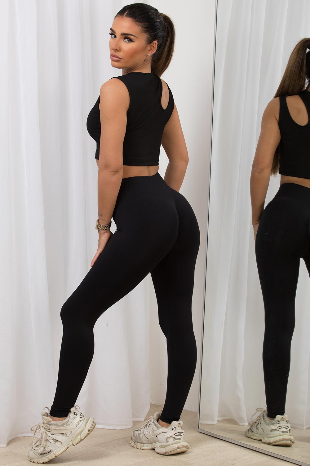 ruched bum gymshark leggings