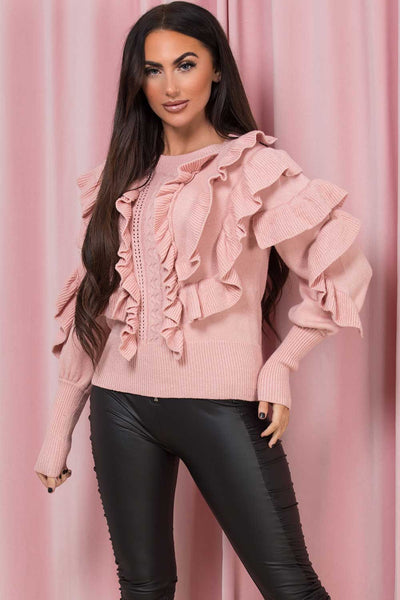 Ruffle jumpers clearance