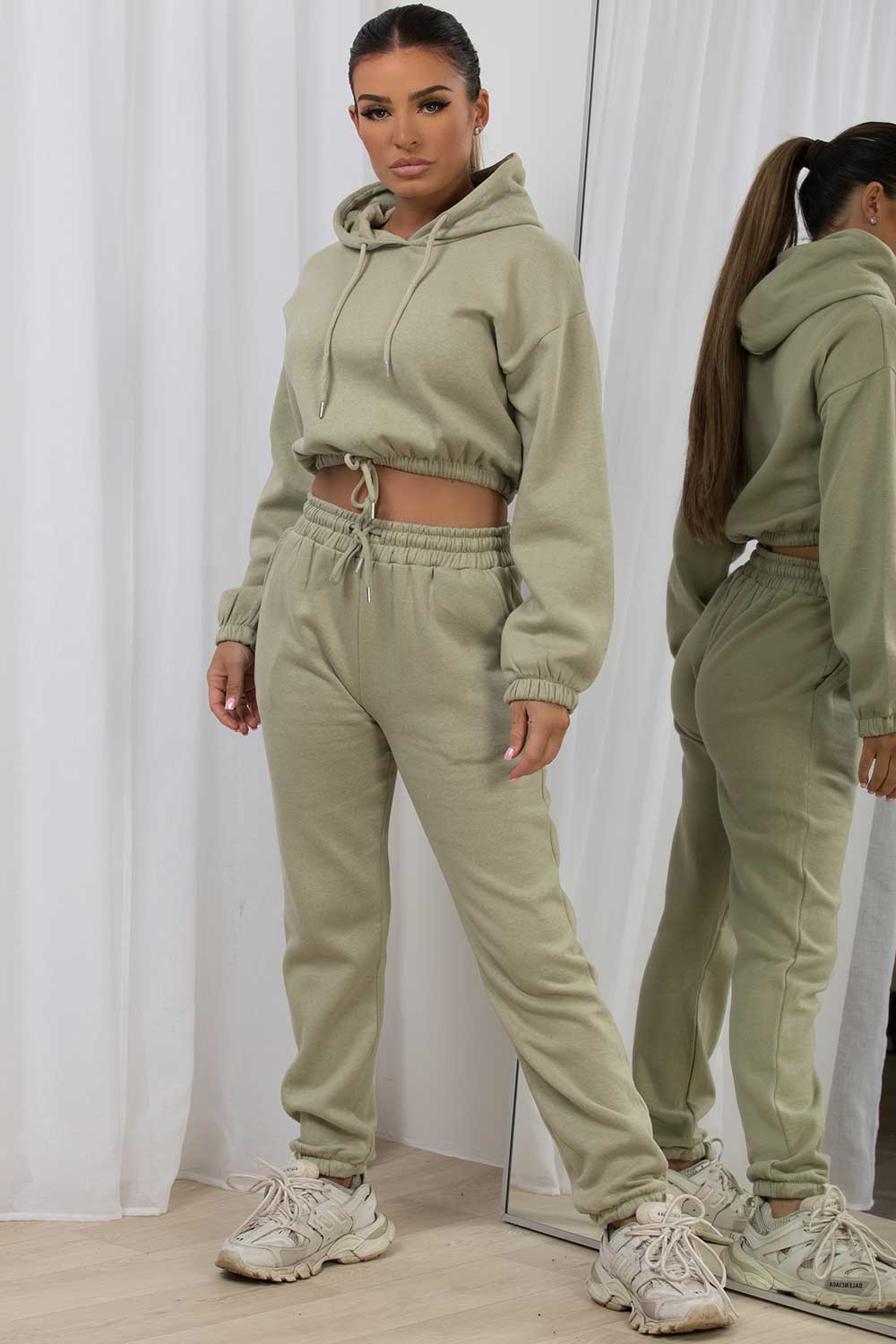 womens lounge set co ord two piece outfit