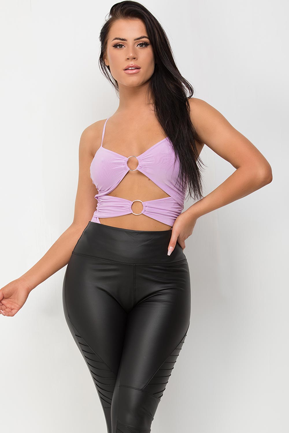 lilac going out bodysuit