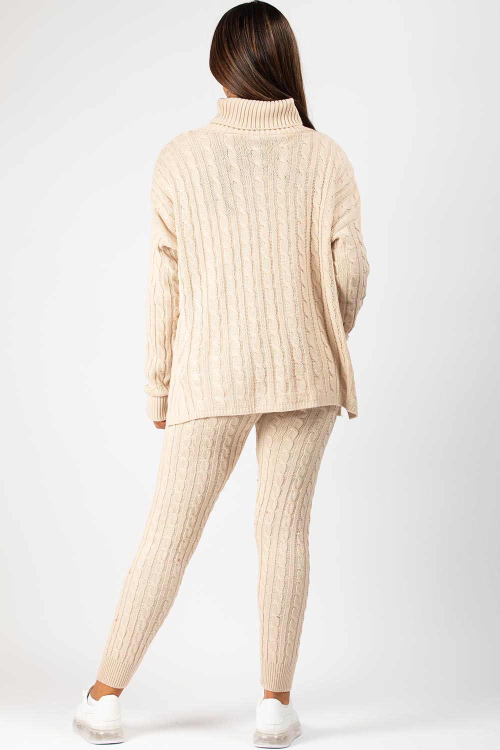oversized knitted loungewear set
