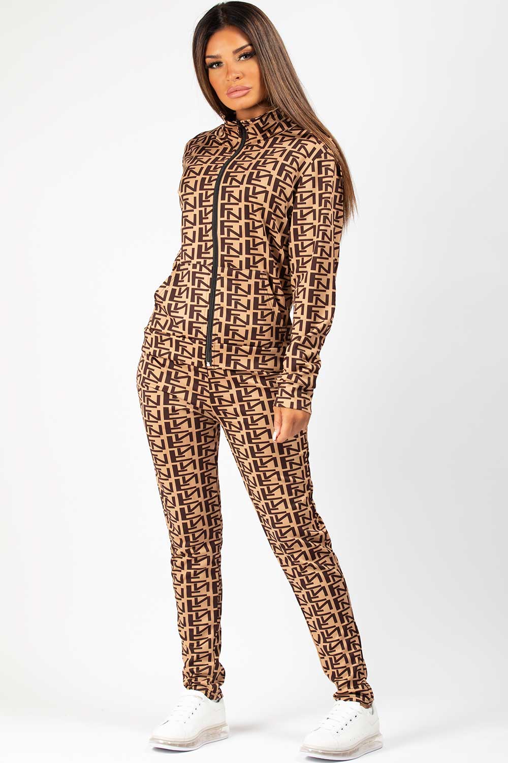 fendi inspired loungewear co ord set