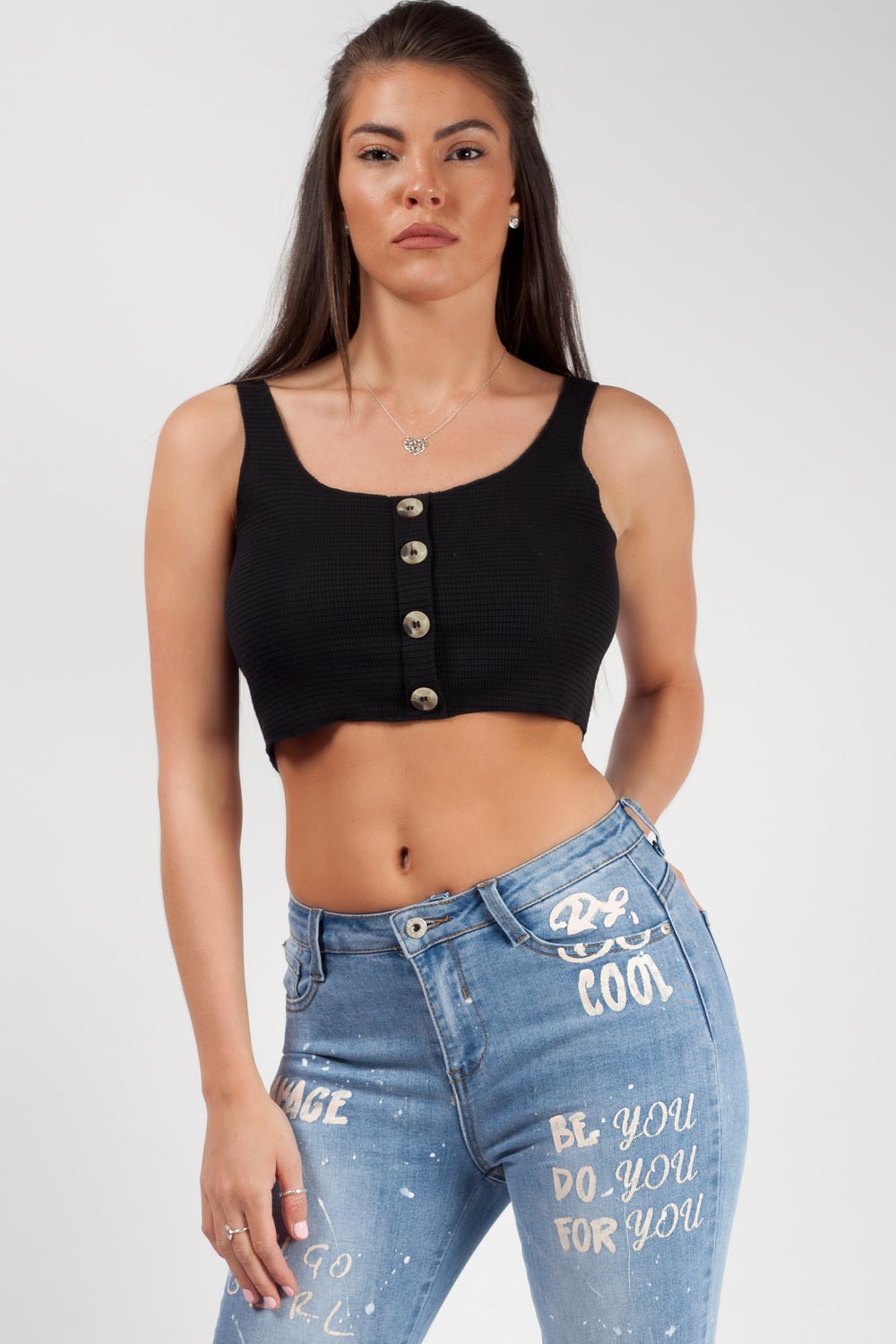ribbed crop top