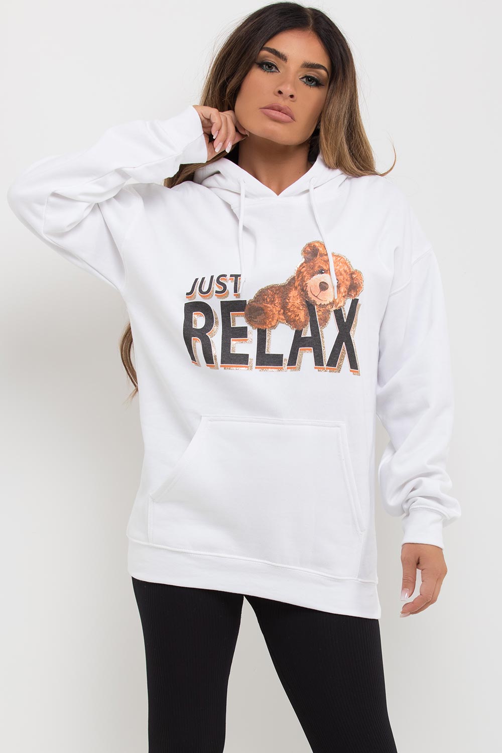 teddy hoodie womens