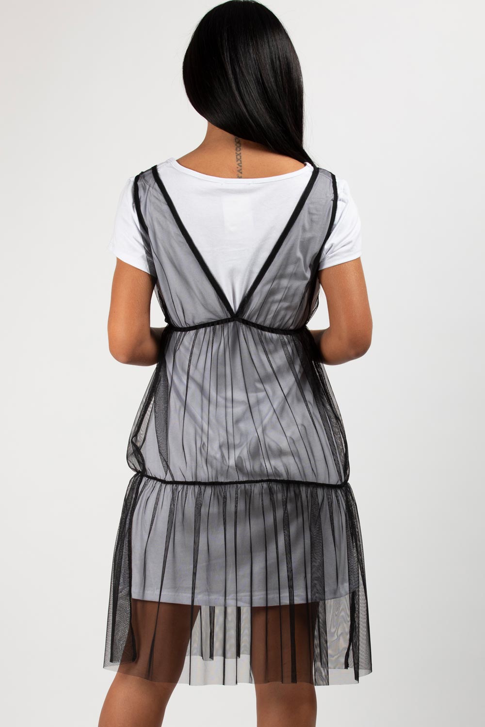 Be What You Want To Be Slogan T-Shirt Dress