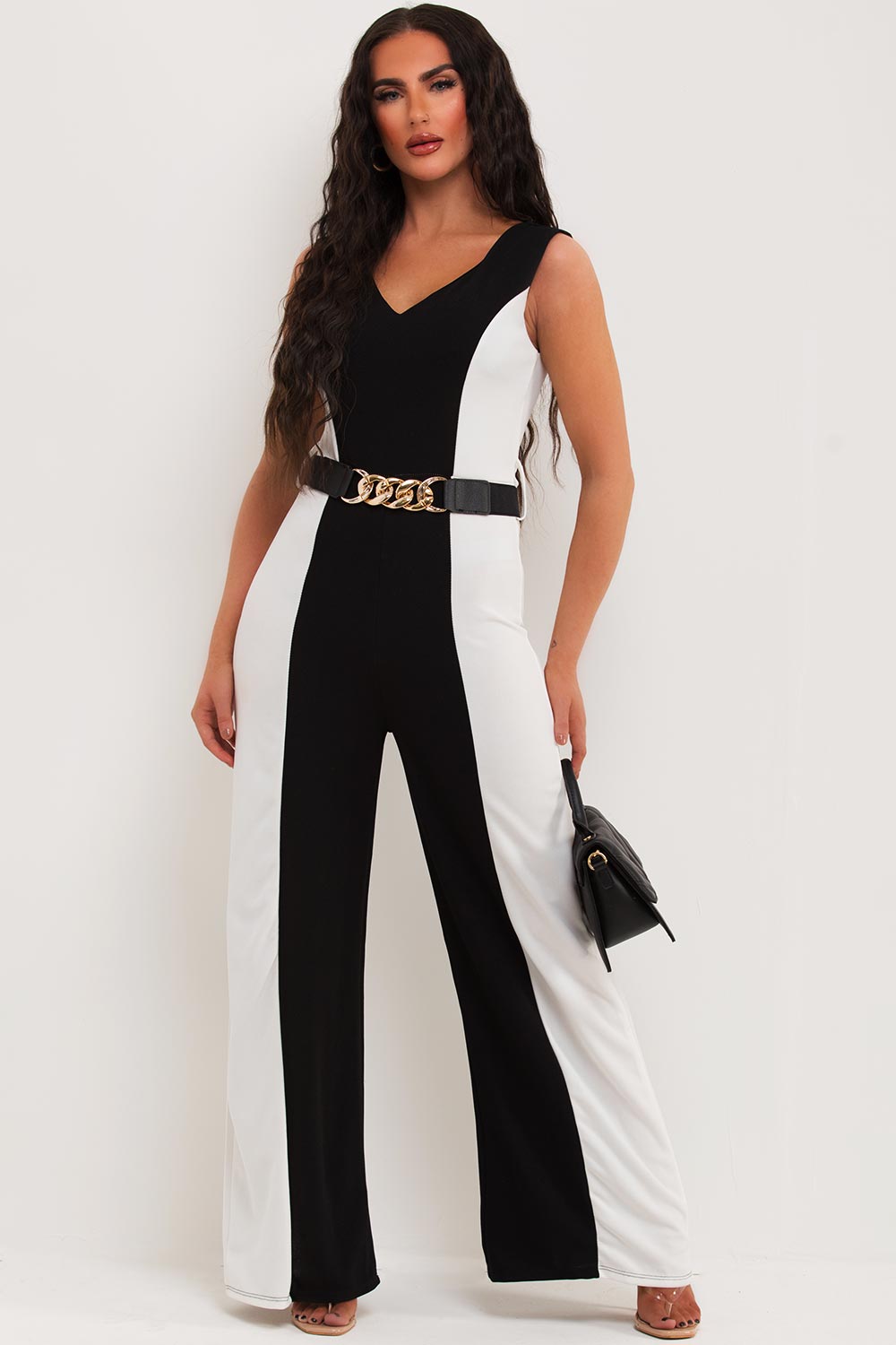 wide leg occasion jumpsuit