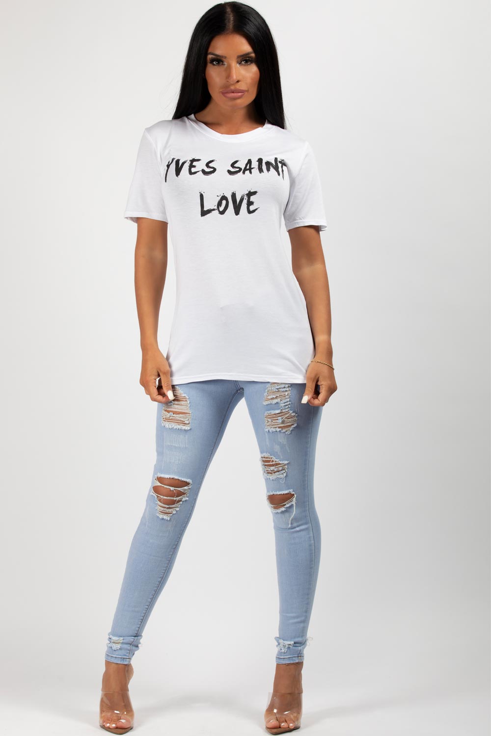 yves saint laurent inspired top