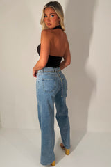 corset crop top brown structured 