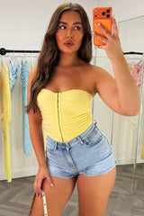 corset top with hook and eye front going out night out outfit styledup