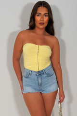 hook and eye white corset top nigh out outfit styledup