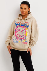 womens oversized hoodie with be unique print