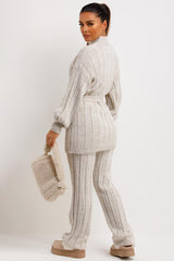knitted loungewear co ord set