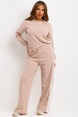 side stripe lounge set for womens styledup