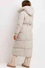 long padded puffer coat womens styledup