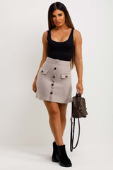 knitted mini skirt going out christmas party outfit