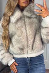 womens winter fur jacket uk