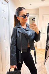 womens zara faux leather aviator jacket sale uk