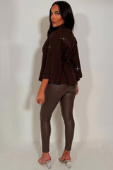 diamante rhinestone women's cape shawl 