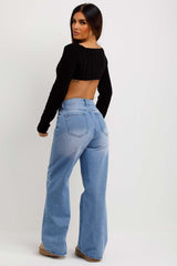 womens knitted jumper cropped