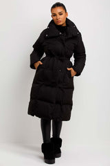 long puffer jacket women duvet style