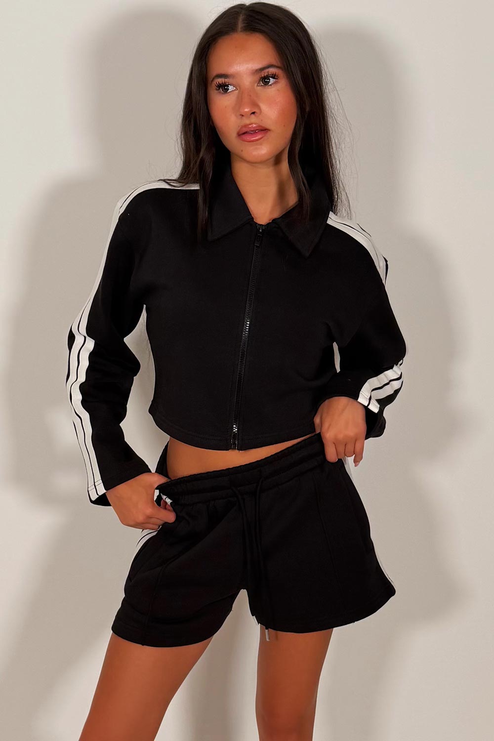 womens summer holiday short tracksuit styledup uk