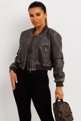 zara faux leather jacket womens uk