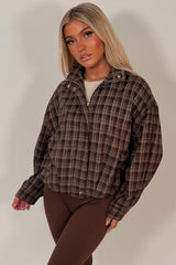 womens checked jacket uk