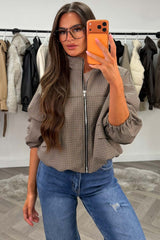 womens checked jacket uk