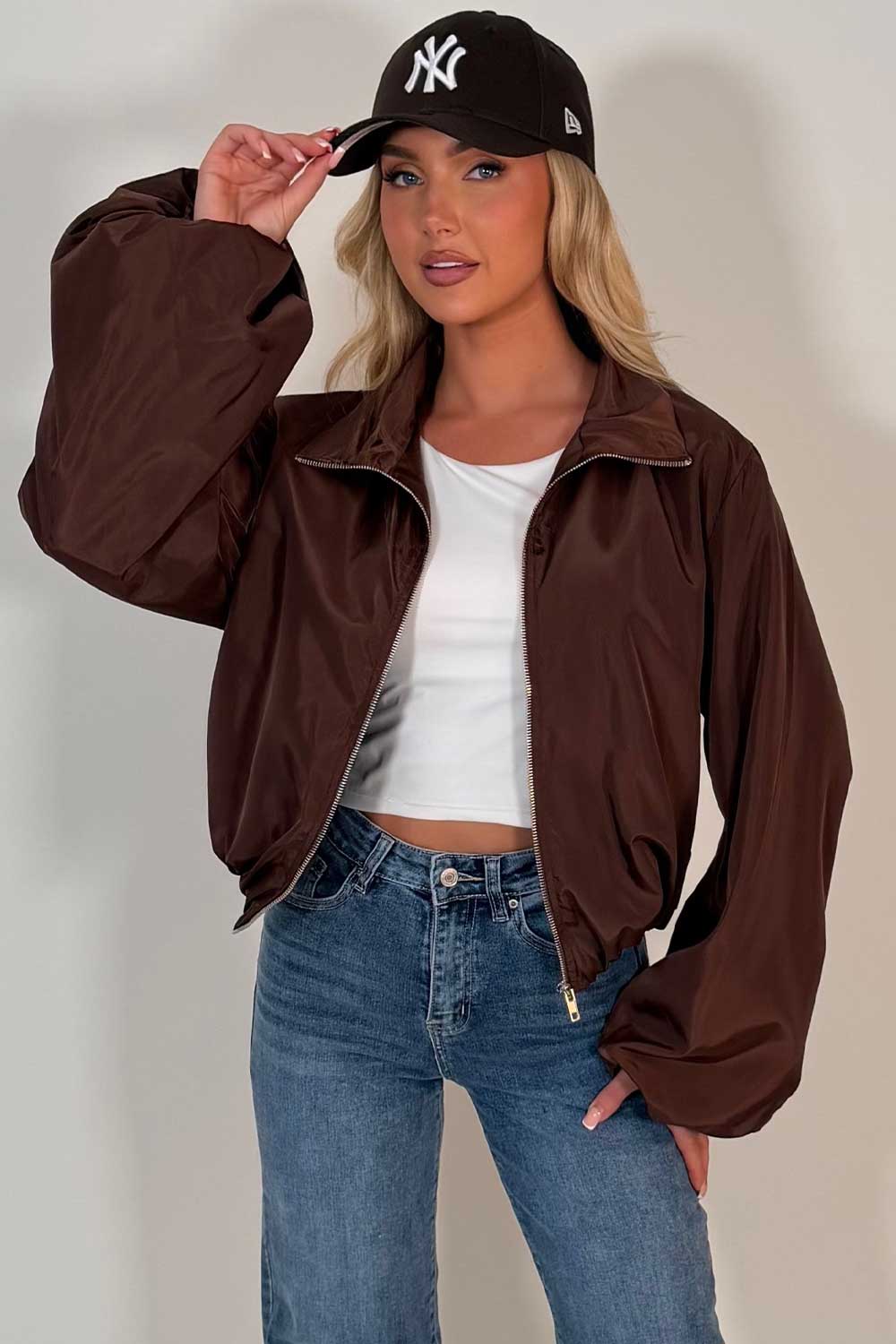 womens summer jacket wind breaker styledup 