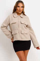 boucle coat