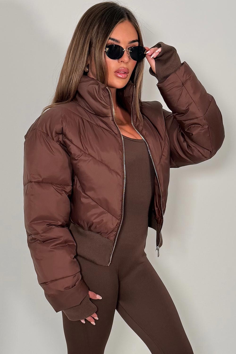 alo yoga crop jacket uk