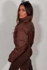 padded puffer crop alo yoga jacket uk