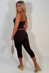 zara womens high waist capri pants styledup uk