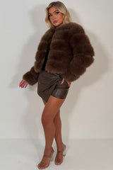 faux fur jacket styledup uk