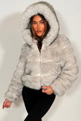 big fur hood jacket zara uk 