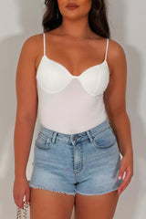 cupped corset top styledup uk