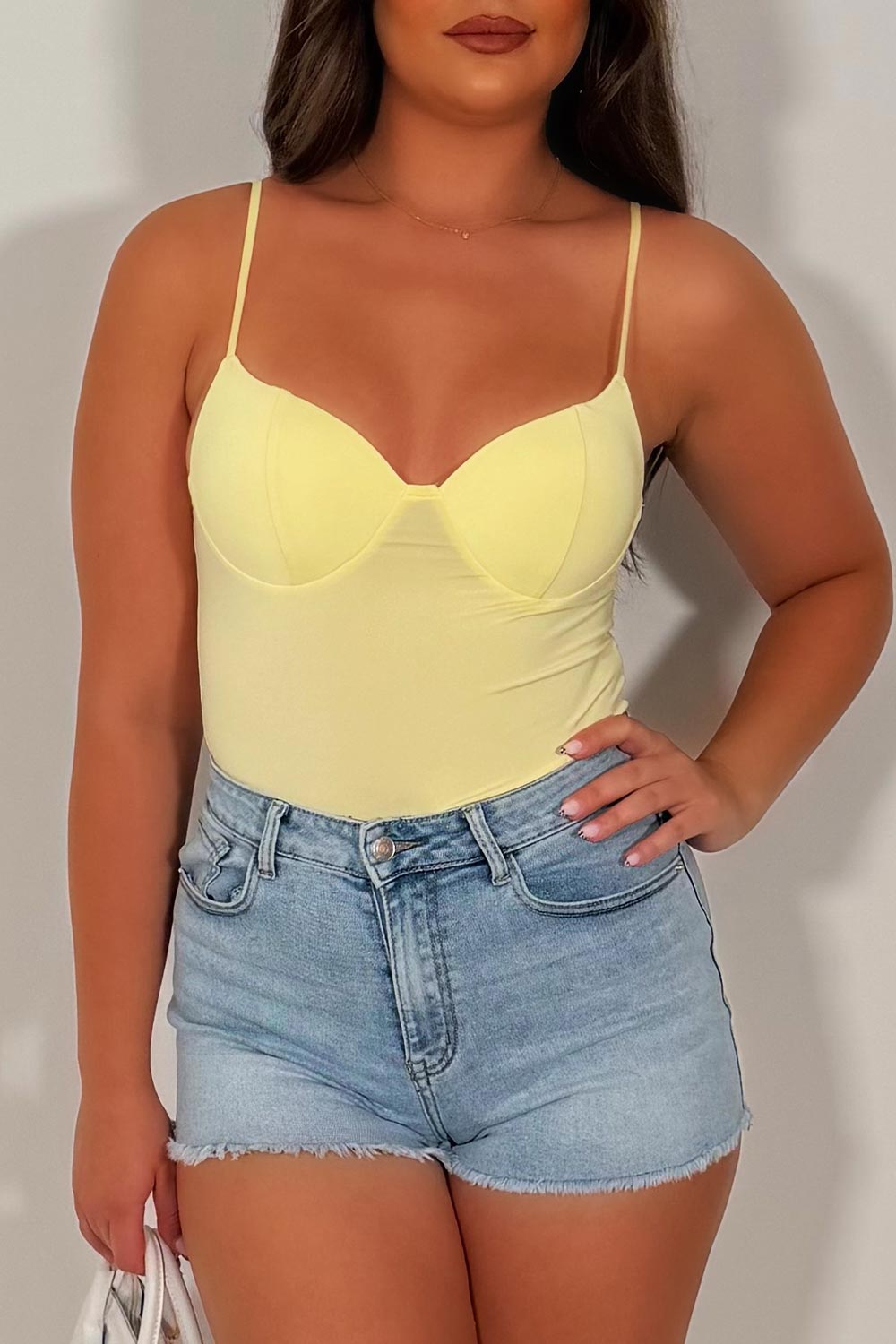 cupped corset top styledup uk