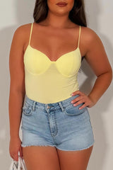 cupped corset top styledup uk