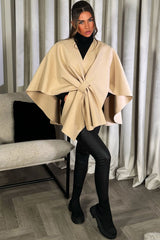 bow front cape shawl womens