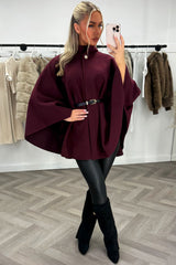 dressy cape christmas day outfit 