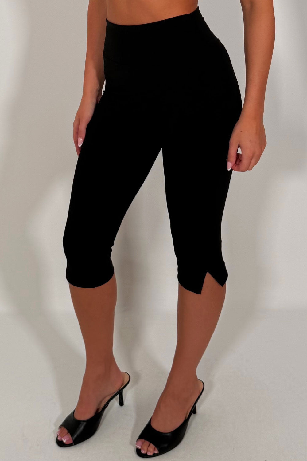 black capri pants styledup uk sale
