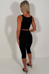 high waist capri pants premium quality styledup uk