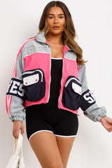 womens denim jacket oversized 