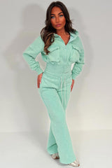 womens joggers and crop hoodie tracksuit set two piece airport outfit styledup white fox uk sale
