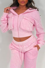 corset hoodie and joggers tracksuit co rod set for womens styledup uk
